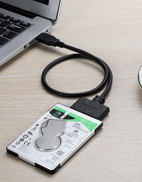 Load image into Gallery viewer, SATA Easy Drive Cable USB 3.0 Computer Hard Disk Data Cable SATA7+15P to USB 3.0 Adapter Cable
