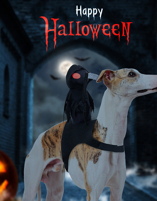 Load image into Gallery viewer, Dog Dark Harvesting Knight Transforms into Pet Costume for Halloween
