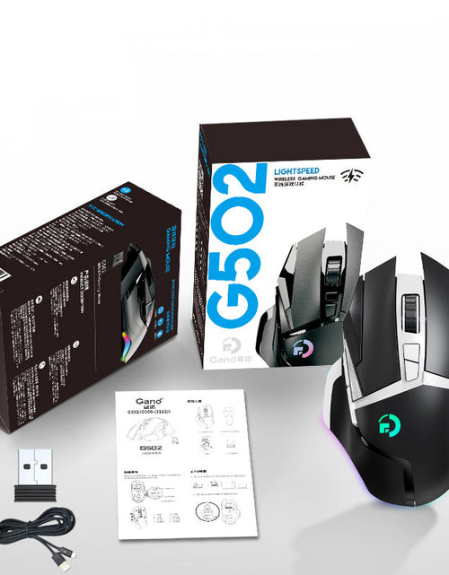 Load image into Gallery viewer, G502 wireless mouse 2.4G dual-mode office computer laptop RGB macro definition eating chicken LOLCF
