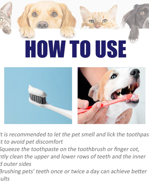 Load image into Gallery viewer, Pet V34 Toothpaste, Pet Clean Bad Breath Tartar Care Gum Care Toothpaste
