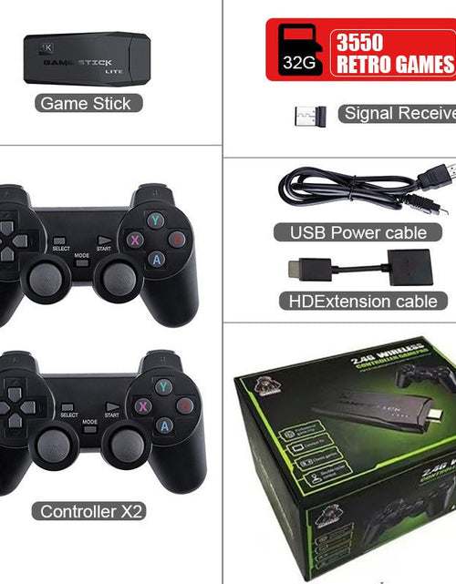 Load image into Gallery viewer, Wireless HD Game Console HDMI Game Console PSP Sega Arcade Simulator M8 Home TV Game Console
