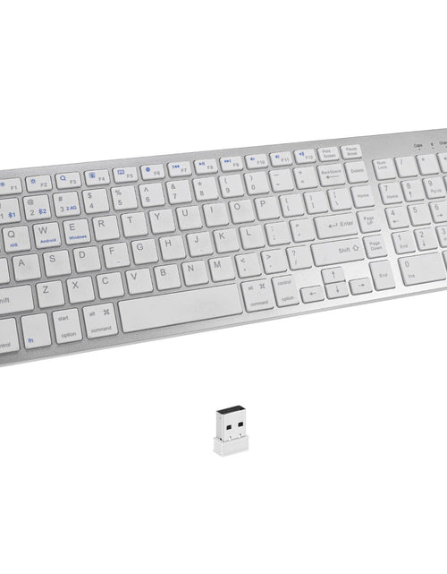 Load image into Gallery viewer, Charging Bluetooth the third mock examination wireless keyboard two zone digital mouse set for iPad game mute office

