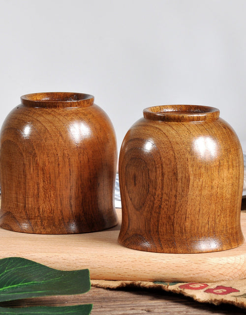 Load image into Gallery viewer, Natural Simple Sour Date Wooden Cup Water Cup Tea Ceremony Tea Cup
