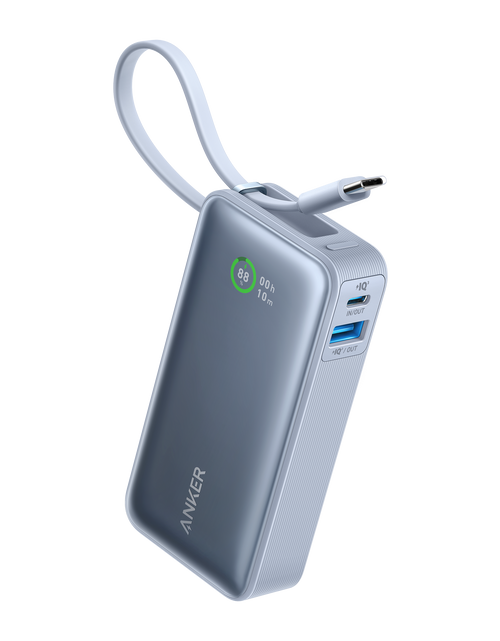 Load image into Gallery viewer, Anker Nano Power Bank (30W, Built-In USB-C Cable)
