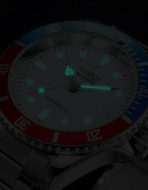 Load image into Gallery viewer, Winner Top Brand Luxury Blue Men Watch Automatic Skeleton Mechanical Wristwatch Male Man Watches Hour Relogio Masculino
