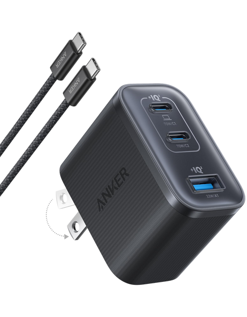 Load image into Gallery viewer, Anker Nano Charger (70W, 3 Ports)
