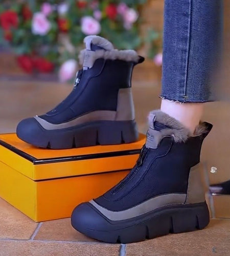 Women’s Lightweight Soft-Sole Short Boots – Stylish & Comfortable