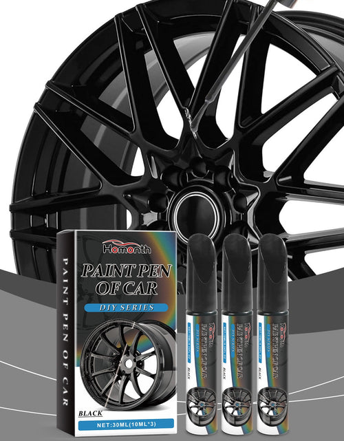 Load image into Gallery viewer, Black Car Wheel Scratches Repair Pen Car Paint Scratches Scratches Decontamination Repair Paint Pen
