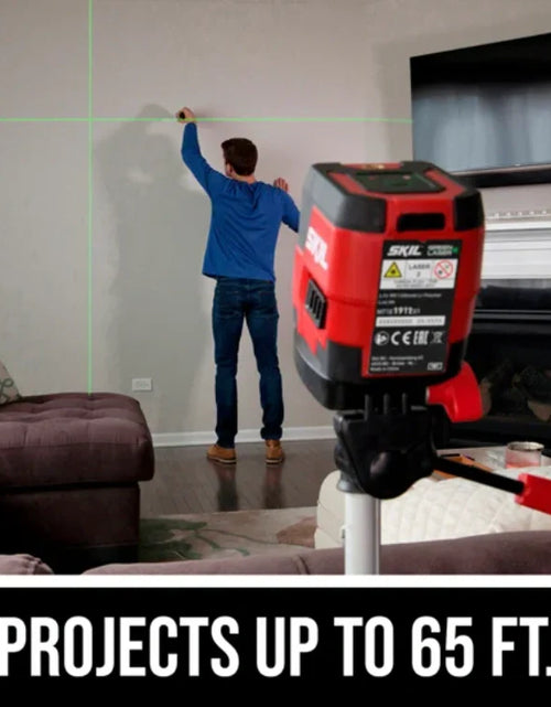 Load image into Gallery viewer, SKIL LL9324G-01 Self-leveling Green Cross Laser with Clamp
