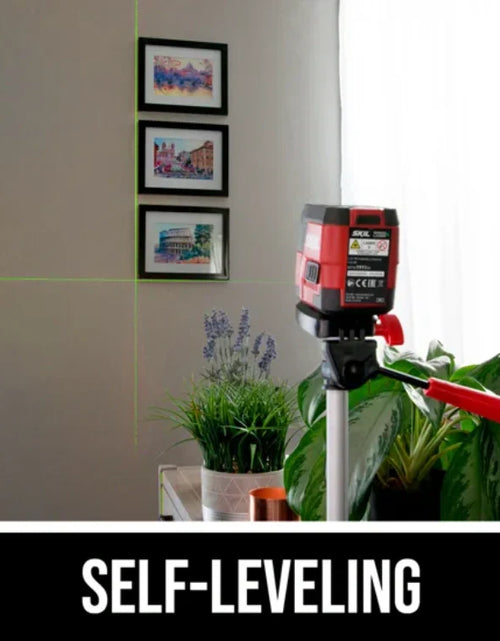 Load image into Gallery viewer, SKIL LL9324G-01 Self-leveling Green Cross Laser with Clamp
