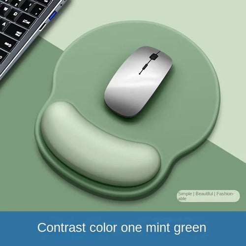 Load image into Gallery viewer, Gradient Mouse Pad Wrist Guard with Logo Female Wrist Guard Mouse Pad Wrist Support Computer Silicone Mouse Pad Wholesale
