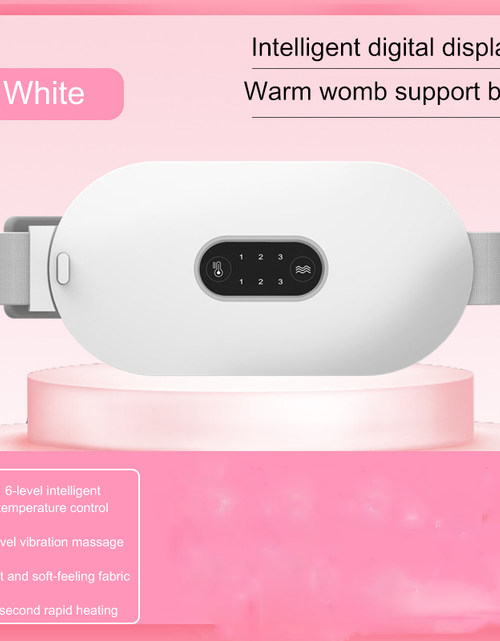 Load image into Gallery viewer, Waist Belt with Heat Therapy, Electric Heating, Rechargeable, Abdominal Warmth, Massage Function, Winter Gift for Women
