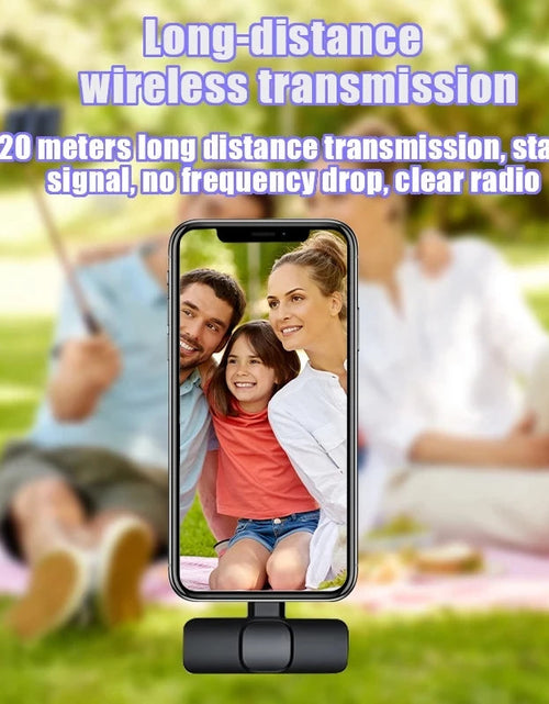 Load image into Gallery viewer, Buttonhole Lavalier Wireless Lapel Microphone Bluetooth Mini Mic For Phone PC Cell Mobile Small Micro Tiny Tie Mike Mikrofon USB
