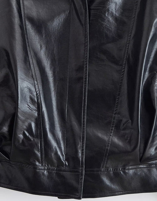 Load image into Gallery viewer, Retro Cool Leather Jacket Women's Wear
