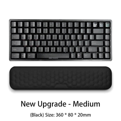 Load image into Gallery viewer, Keyboard mouse wrist rest ergonomic office typing protect relax wrist memory foam mouse pad computer notebook mouse pad
