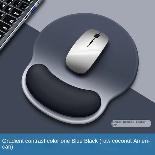 Load image into Gallery viewer, Gradient Mouse Pad Wrist Guard with Logo Female Wrist Guard Mouse Pad Wrist Support Computer Silicone Mouse Pad Wholesale
