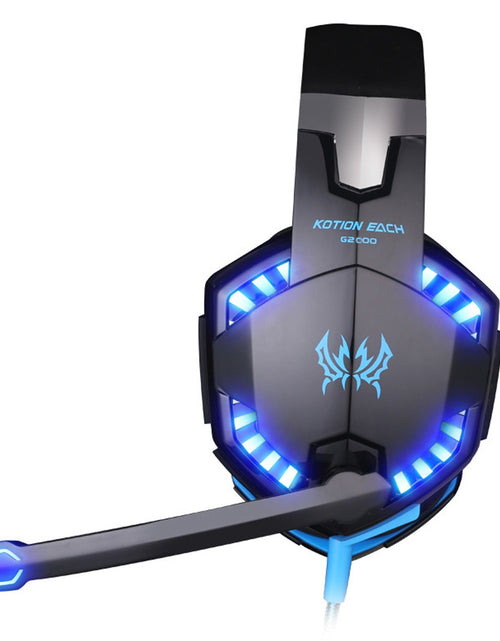 Load image into Gallery viewer, G2000 Head Mounted Gaming Earphones with Wired Illumination Heavy Bass Earphones Computer Esports PS4 Earphones

