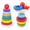 Shape colored tower column