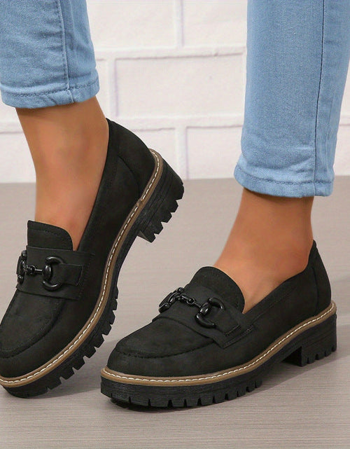 Load image into Gallery viewer, Women’s Horsebit Loafers – Elegant Flat Loafers for Work &amp; Casual Wear
