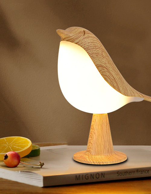 Load image into Gallery viewer, Creative Magpie Aromatherapy Lamp Car mounted Decorative Lamp Bedside Bird Night Lamp Three color Touch Charging Atmosphere Table Lamp
