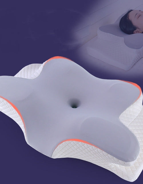 Load image into Gallery viewer, Ergonomic Cervical Pillow For Sleeping Orthopedic Support Pillows Odorless Contour Neck Pain Memory Foam Pillow
