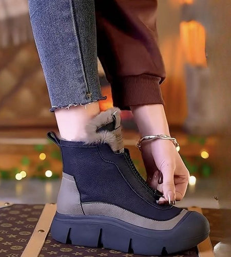 Women’s Lightweight Soft-Sole Short Boots – Stylish & Comfortable