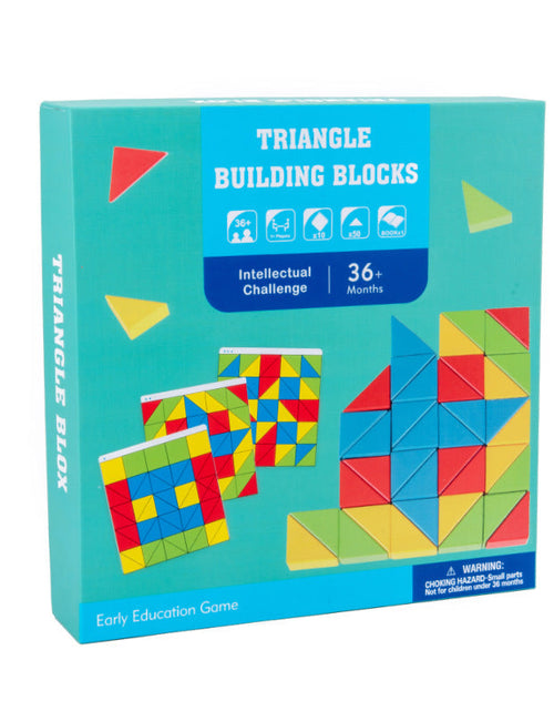 Load image into Gallery viewer, Children's puzzle, parent-child interaction, focus training, creative intelligence, triangle puzzle, building blocks, logical thinking toys
