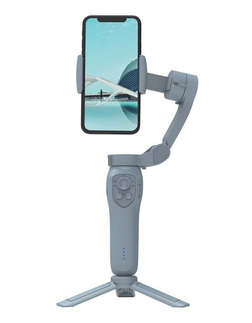 Load image into Gallery viewer, Mobile phone stabilizer handheld PTZ three-axis anti shake Tiktok live shooting vlog photo recording video selfie rod
