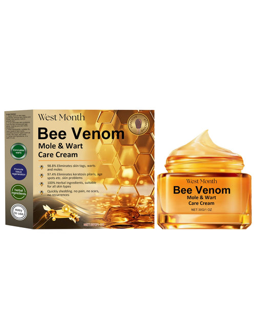 Load image into Gallery viewer, West&amp;Month Bee Venom Keyu Mole Care Cream, Moisturizes And Smoothes The Skin, Lightening The Skin Flesh Granules And Body Care
