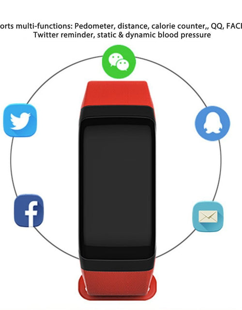 Load image into Gallery viewer, IP67 Waterproof Men F1 Sports Smart Women Watch Oximetry Blood Pressure Monitor Heart Rate Tracker Bluetooth Bracelet Valentine
