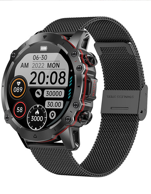 Load image into Gallery viewer, AK56 smartwatch high definition Bluetooth voice call outdoor three prevention heart rate and blood pressure monitoring
