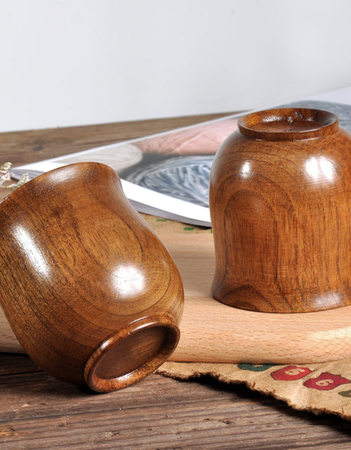 Load image into Gallery viewer, Natural Simple Sour Date Wooden Cup Water Cup Tea Ceremony Tea Cup
