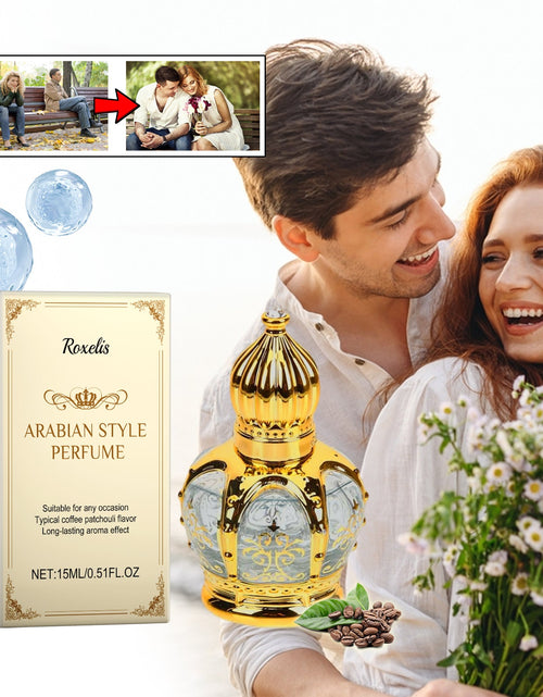 Load image into Gallery viewer, Roxelis Coffee Patchouli Fragrance Natural Fresh Light Elegant Long Lingering Fragrance Show Charm Atmosphere Dating Perfume
