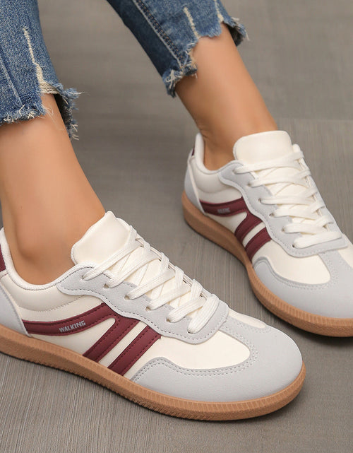 Load image into Gallery viewer, Lace-Up Low-Top Sneakers – 11 Colors EU 36–42 | Women's Training Shoes
