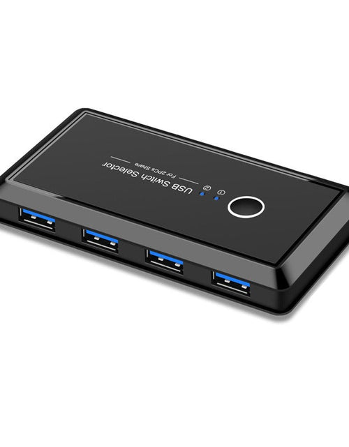 Load image into Gallery viewer, New USB 3.0 printer sharer 4-port USB multi interface two computer switch splitter T06
