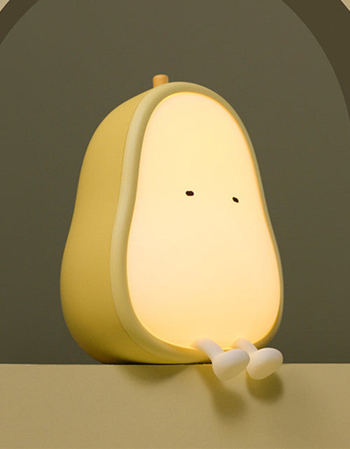 Load image into Gallery viewer, Yali With Sleeping Lamp USB Charging Stepless Dimming Two-Color Temperature Night Light Children's Bedroom Cute Led Bedside Lamp
