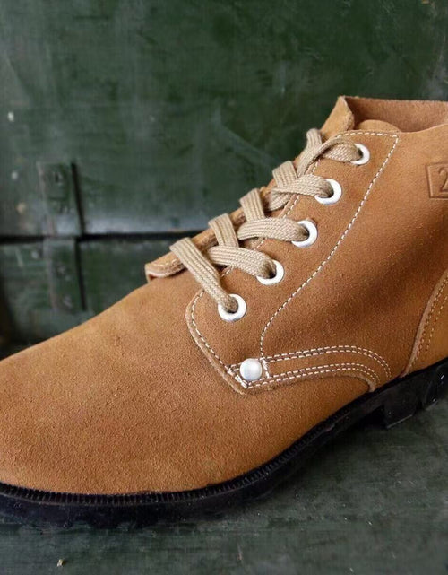 Load image into Gallery viewer, Fluffy Breathable Construction-Site Protective Big-Head Safety Shoes
