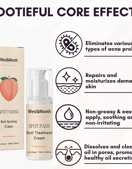 Load image into Gallery viewer, Buttock Care Cream, Repair Rough Buttock Skin Gentle Care Moisturizing And Moisturizing Skin
