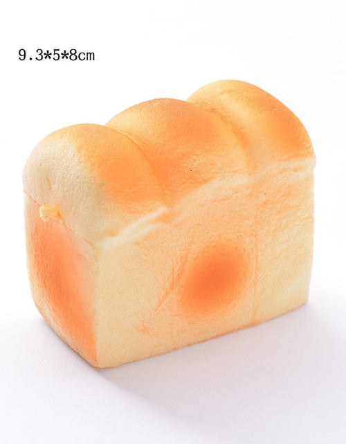 Load image into Gallery viewer, Squishy Food Creative Simulation Bread Toast Donuts Slow Rising Squeeze Stress Relief Toys Spoof Tease People Desktop Decoration
