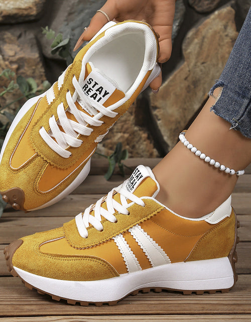 Load image into Gallery viewer, Chunky Thick-Sole Breathable Sneakers for women
