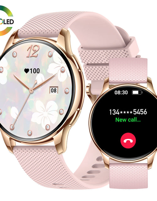 Load image into Gallery viewer, Y11 Women Smart Watches Bluetooth Phone Call Lady Fashion SmartWatch Sleep Monitor Calories Pedometer Bracelet Wristband
