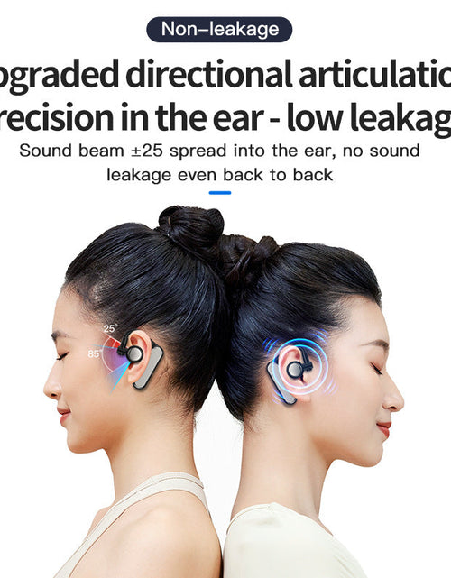 Load image into Gallery viewer, Z8 Bluetooth earphones wireless single ear business hot selling Bluetooth 5.4 long endurance single-sided hanging ear earphones
