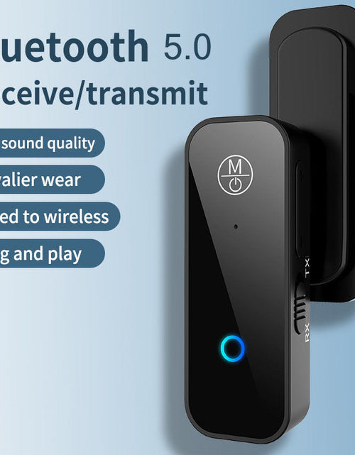Load image into Gallery viewer, Adaptación de audio b28 bluetooth en dos en uno actualización del receptor de audio Bluetooth para vehículos de 3,5 mm
