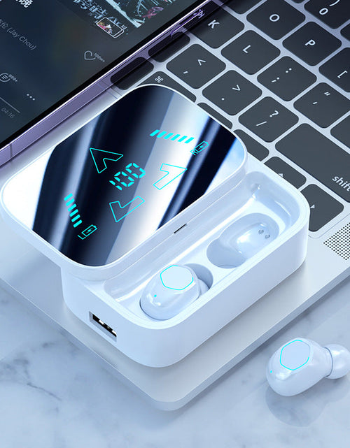 Load image into Gallery viewer, M48 Bluetooth earphones with ultra long battery life, high battery capacity, in ear digital display screen, rechargeable earphones 5.3
