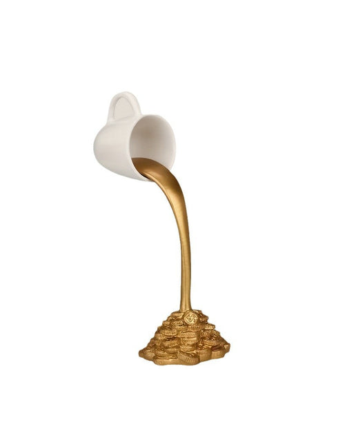 Load image into Gallery viewer, Decorative ornament floating coffee cup resin ornament home ornament floating coffee cup ornament
