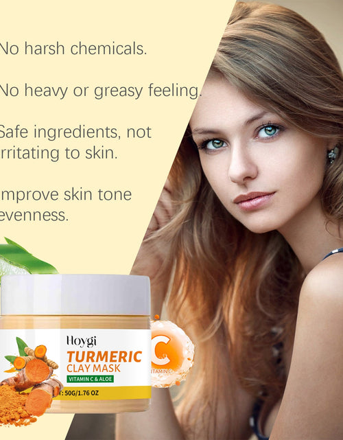 Load image into Gallery viewer, Hoygi Turmeric Mud Film Gently Cleans Skin Pores, Moisturizes Skin Care, Moisturizes Moisture, Locks Water And Moistens Soft Mud Film
