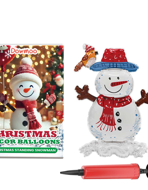 Load image into Gallery viewer, Christmas Balloons Balloon Standing Santa Claus Reindeer Christmas Tree Event Atmosphere Arrangement
