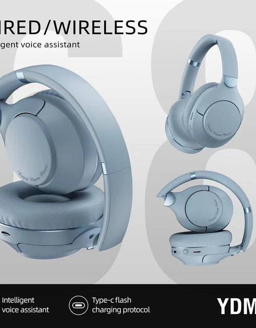 Load image into Gallery viewer, YDM68 new wireless Bluetooth headset with heavy bass gaming headset
