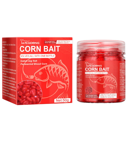 Yegbong Corn Fish Bait, Reservoir Fish Bait Fishing Lure Fish Portable Fish Primer