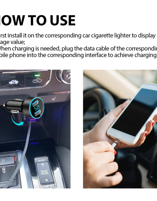 Load image into Gallery viewer, 2-In-I Sterl Th Car Signal Jammer With Charging Pod, Car Dual USB Interface Mobile Phone Multi-Function Charger
